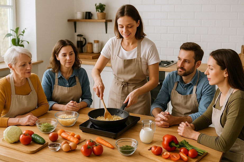 Nấu ăn món truyền thống